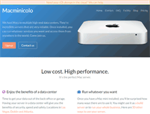 Tablet Screenshot of macminicolo.net